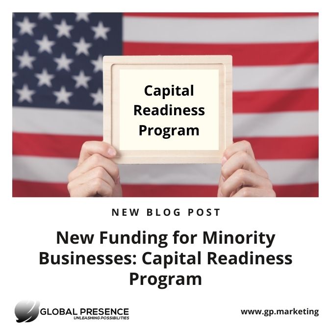 New Funding for Minority Businesses_ Capital Readiness Program - Blog Banner